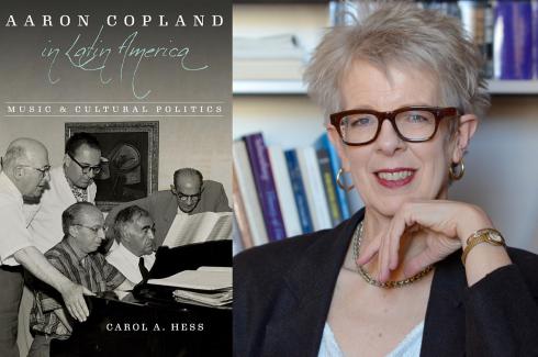 Book cover and Carol Hess